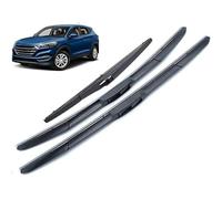 Car Wiper Front Rear Blades Set Compatible for TL 2017-2020 26in+16in+14in Back Windscreen Wipers Assembly Replacements Blade Kit Clean the windshield