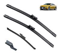 Car Wiper Front Rear Blades Set Compatible for VW Golf 8 VIII Hatchback Variant 2019-2023 R Line GTI Back Windscreen Wipers Assembly Replacements Blade Kit Clean the windshield