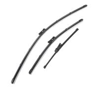 Car Wiper Front Rear Blades Set Compatible for VW Polo 6R Hatchback 2009-2017 Back Windscreen Wipers Assembly Replacements Blade Kit Clean the windshield