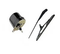 Car Wiper Motor, For Jeep Willis Tractor 12V Universal Windscreen Wiper Motor Replacement Parts With And Blade 01287358 7731000001 Wiper Linkage Motor