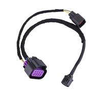 car wire plug Compatible With Dodge For Ram 1500 2500 3500 Auto Rear View Camera Tailgate Wiring Harness 68189124AC Replacement