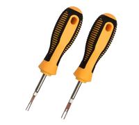 Car Wire Terminal Removal Tool Set, 2mm 3mm Depinning Tool, Professional Interior Plug Wiring Connector Remover, Automotive Electrical Puller Kit