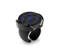 Car Wireless Bluetooth Media Button Remote Controller Car Steering Wheel Remote Control Motorcycle Bike Handlebar MP3 Music Play for IOS Android Phone