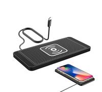 Car Wireless Car Charger Pad, 15W Non Slip Phone Charging Mats, Automatic Induction Phone Mount For Charging Smart Phones