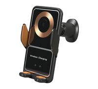 Car Wireless Charger - 360 Degree Rotation Cell Phone Car Mount Charger - 15W Auto-Sensing Anti-Shake Fast Charging Stand for Dashboard Vehicle Auto Truck Air Vent