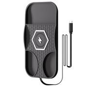 Car Wireless Charger, Optimized Camera Clearance, 16.2x9x0.8cm, Wireless Car Charging, Cordless Phone Charger, Shake Proof Design, For Automotive Drivers, Home Desk Charging