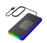 Car Wireless for CHARGER Providing 15W Output With Stabilizing Anti-Slip Base And LED Light For Real-Time Charging Visibility(100CM USB)
