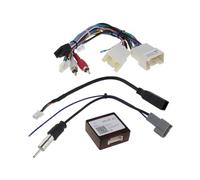 Car Wiring Harness Adapter Canbus Box Decoder Compatible for Mitsubishi Lancer ASX Outlander Rockford Audio RP5-MT-001/101 MT-SS-02