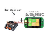 (Car with handle, One size) Esp32 Education RC Tank Model Metal Tank Chassis Tractor Crawler Balance Tank Chassis Robot for Wifi Wireless Programming Car