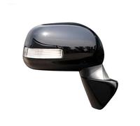 Car With Turn Signal Heating Mirror Assy Electric Folding For Toyota For Verso 2010 2011 2012 2013(Right Black,9 Wire)