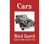 Car Word Search Puzzle Book: a.Word Searches with Easy to Ready Print about Cars, Racing, Mechanics and more | 6x9 inches, 110 pages | 50+ Puzzles … Gift for Vacations, Holidays and Free times.