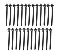 Car Zip Ties - Heavy Duty Nylon Locking Straps for Secure Fastening, Adjustable with Self Locking Mechanism, Bumper Panel Clips for Automobile Truck SUV Body Repair, 25 Pieces 7 Inches