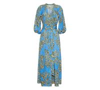 Cara Cara Rosewood floral-print midi dress - Blue XXS