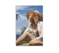 Cara Delevingne 1 Canvas Poster Bedroom Decor Landscape Office Room Decor Gift 20x30inch(50x75cm)