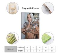 Cara Delevingne 6 Canvas Poster Bedroom Decor Landscape Office Room Decor Gift 12x18inch(30x45cm)