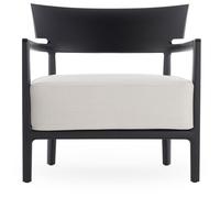 CARA MAT Outdoor Armchair Black/ White