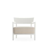 CARA MAT Outdoor Armchair White/ Beige