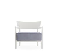 CARA MAT Outdoor Armchair White/ Blue