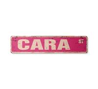 CARA Vintage Street Sign Childrens Name Room| Indoor/Outdoor