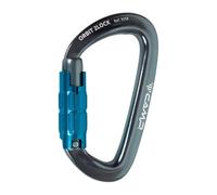 Carabiner CAMP ORBIT 2LOCK (Gun metal / Blue)