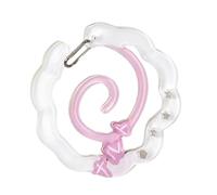 Carabiner Clip For Keys And Small Items Acrylic Pendant For Backpack Handbook Decoration Ita Bag Buckle Accessory Trendy Youth Accessories