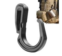 Carabiner Clips - 2.36x1.97 inches Portable Adjustable Space Saving,Utility Bag Hook Camping Storage, Durable Outdoor for Hiking Fishing Climbing Camping Travel Home Hotel Bag Key Lamp Cup Tool