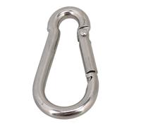 Carabiner Clips, Heavy duty hooks, 1Pcs 304 316 Stainless SteelSnap Hook Spring Buckle Key Ring M4 M5 M6 M7 M8 M9 M10 M11 M12 M14(M9 X 90mm,304 Stainless Steel)
