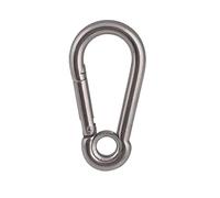Carabiner Clips, Heavy duty hooks, 1Pcs Stainless Steel 304 M4 M5 M6 M7 M8 M9 M10 M11 M12 M13 M14Snap Hook Key-Lock(M14)