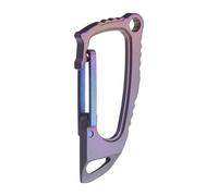 Carabiner Keychain - Portable Car Key Hook 2 in 1 Clip with Bottle Opener for Camping, Hiking and Fishing | Durable Keychain for Men, Anti-lost Design