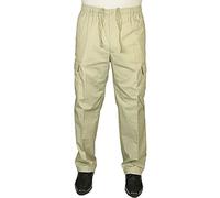 Carabou BNWT Rugby Cargo Combat Trousers Pants Elasticated Waist 32 to 48 Stone