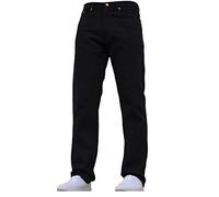 Carabou Mens 36 inch inside leg EXTRA LONG LEG Jeans, Waist 30-48 Black Stonewash Blue Regular Fit Pants Tall Big Size