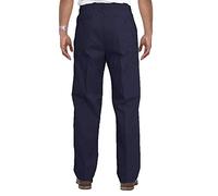 Carabou Mens Elasticated Waist Smart Casual Rugby Trousers (40/29, Navy)