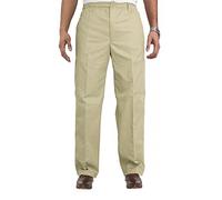 Carabou Men's Kingsize Elasticated Waist Smart Rugby Pants Trousers-Sand-44W x 31L