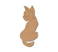 Caracal Wild Cat Pre Marked Design 3 - Premium MDF & Plywood Embellishments Laser Cut Craft Shapes for Scrapbooking, Card Making, DIY Decor, Weddings & Personalized Projects