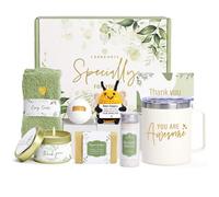 CARAKNOTS Thank You Gifts for Women Coworkers Employees Teacher Appreciation Gifts SPA Thank you Basket Box Christmas Gift for Her Nurse Friend Boss Mom Secretary Awesome Insulated Tumbler with Handle