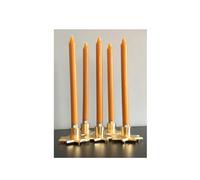 Caramel 12" Dinner Candles, Northern Lights 12'' Candles (Amount: 2 Candles)
