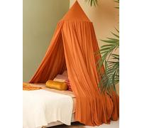 Caramel Bed Canopy for Queen & King-Size Beds | Large Conical Mosquito Net