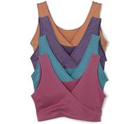 Caramel Cantina 4 Pack Nursing Maternity Sleep Bra - Multi - L