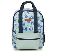 CARAMEL & CIE Backpack SMALL BACKPACK BLUE WILD TRIP in Blue One size