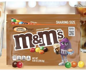 Caramel Cold Brew M&M's Coffee m&ms USA Import 256.6g fast free postage