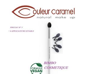 Caramel Color Bio Brush No. 5 Blending Rechargeable Eyes Eyelids Vegan