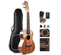 Caramel CT103 High Gloss Tenor Acoustic & Electric Ukulele with Full Set Accessories