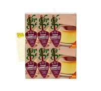 Caramel Dessert Mix Bundle with Greens Sweet Carmelle 70g x6 and Intrinsic Treats Shopping List Card