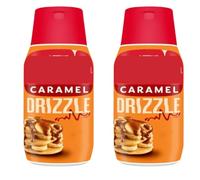 Caramel Drizzle Dessert Sauce, 450g, Pack Of 2, Made from Fresh Milk, Concentrated Milk with Sugar, Perfect for Pancakes, Ice Cream and Desserts, Vegetarian Friendly