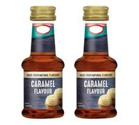 Caramel Flavour 35ml, Pack Of 2, Versatile Food Flavouring for Baking, Desserts, Beverages, Ice Cream, and Confectionery, Rich, Sweet Aroma for Cakes, Cookies, Custards, and Coffee
