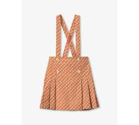 Caramel Girls Apricot Geo Print Kids Hedera Cotton-poplin Skirt 3-12 Years 3
