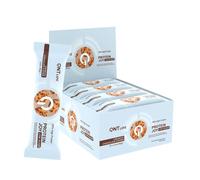 Caramel protein nutrition QNT Protein Joy 36% Low Sugar Crunchy Chocolate Cookie 12x60 g