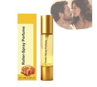 Caramel Roller-Spray Perfume, Long-Lasting Fragrance with Warm Caramel Notes, Roll-On Spray Design, Perfume for Women, 10ml/0.34 fl oz (1Pcs)