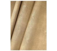 Caramel - Shagreen Faux Leather Fabric (135cm Wide) - Ideal for Home Décor, Crafts, Tablecloth, and Accessories | Water-Resistant, Durable, Versatile .Non FR (Caramel - 1m)