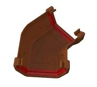 Caramel Square Gutter 135 Degree Angle Joint, Freeflow 114mm Rain Water Systems